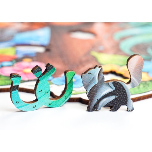 Puzzle Drewniane KOŃ 255 ELEMENTÓW